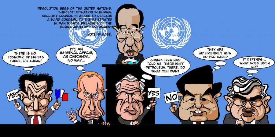 如何看待联合国安理会五常集体缺席禁止核武条