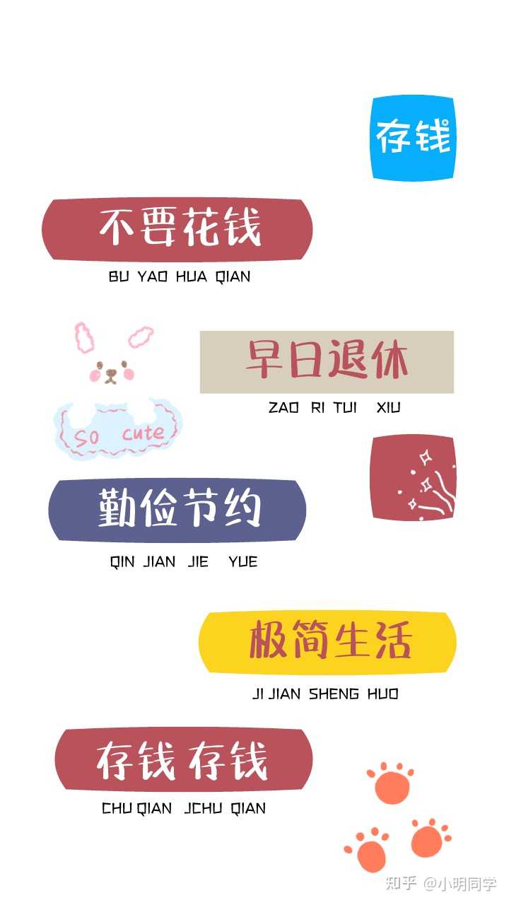 大家有没有好的节约省钱的手机壁纸或头像丫 知乎