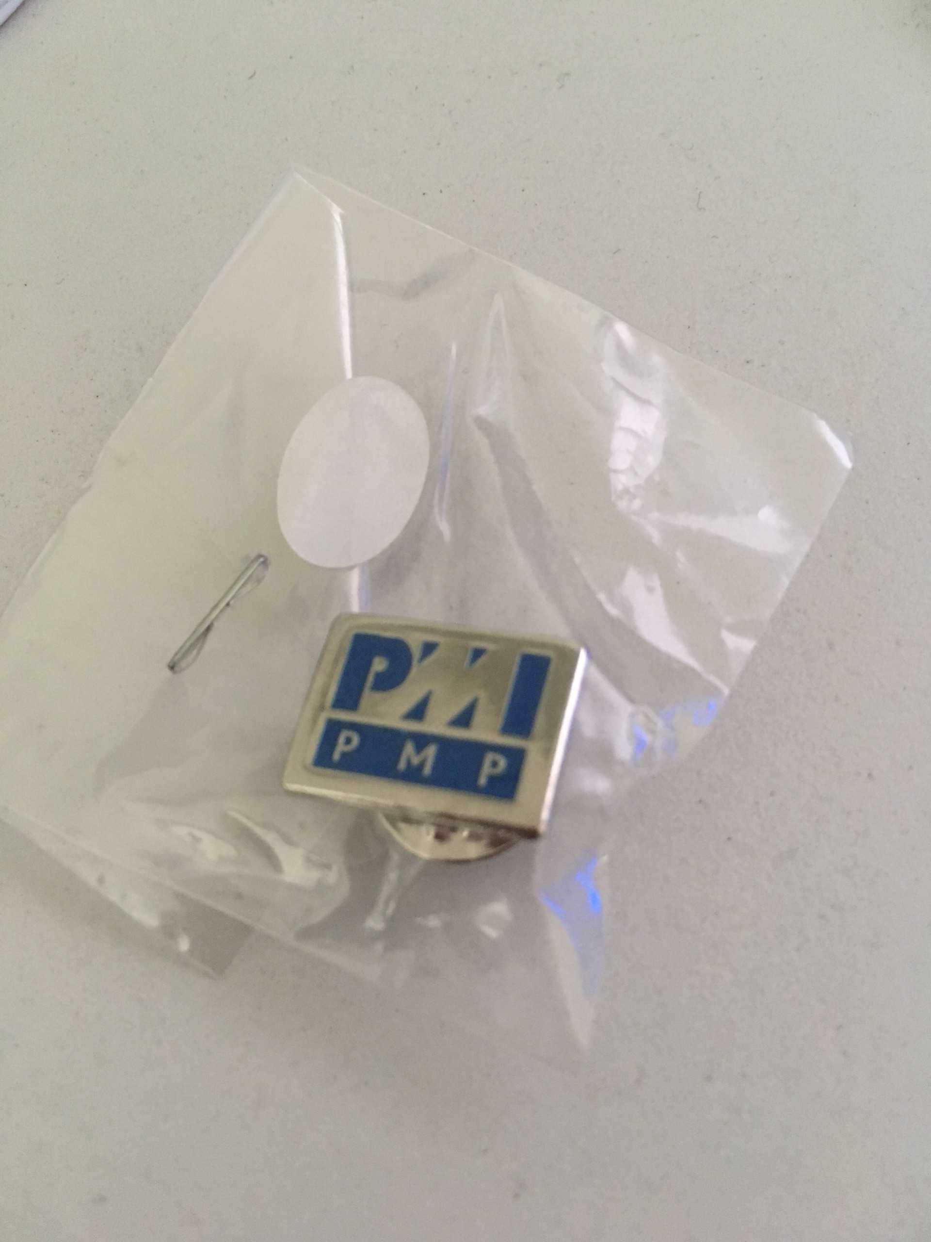 今天刚刚从美国寄来的pmp徽章.