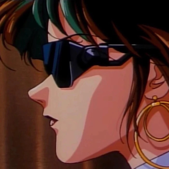 有没有带着墨镜的女动漫头像