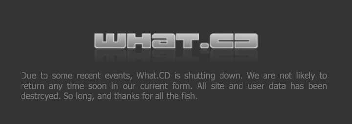 如何评价盗版音乐分享站点 What.CD 关站? - 知乎
