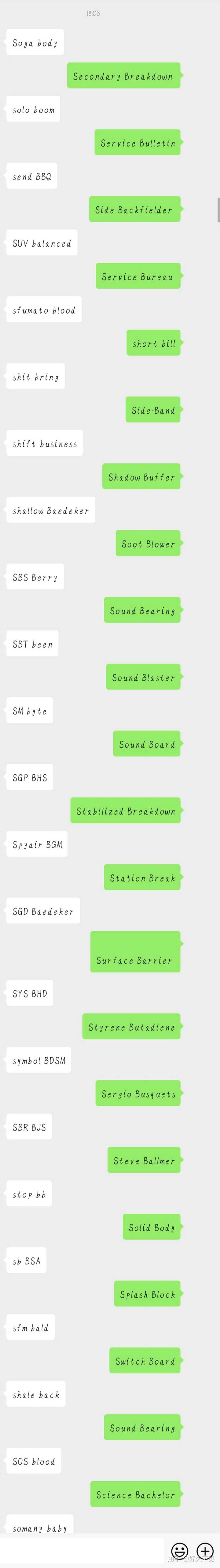 「sb」這兩個字母縮寫,是否有高格調的英文解釋可以讓這兩個字母逆襲?