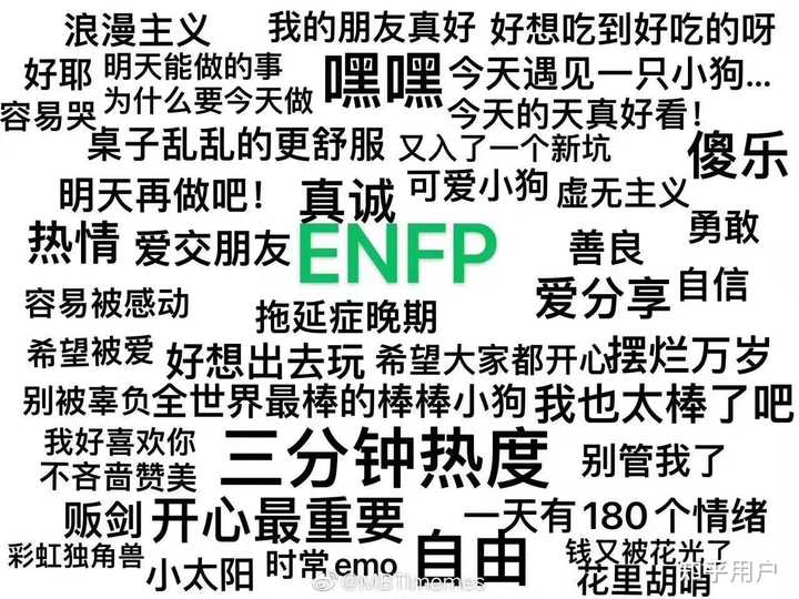 有哪些ENFP的梗图? - 知乎