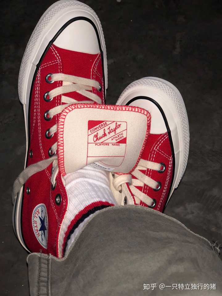 converse addict 红高如何搭配？