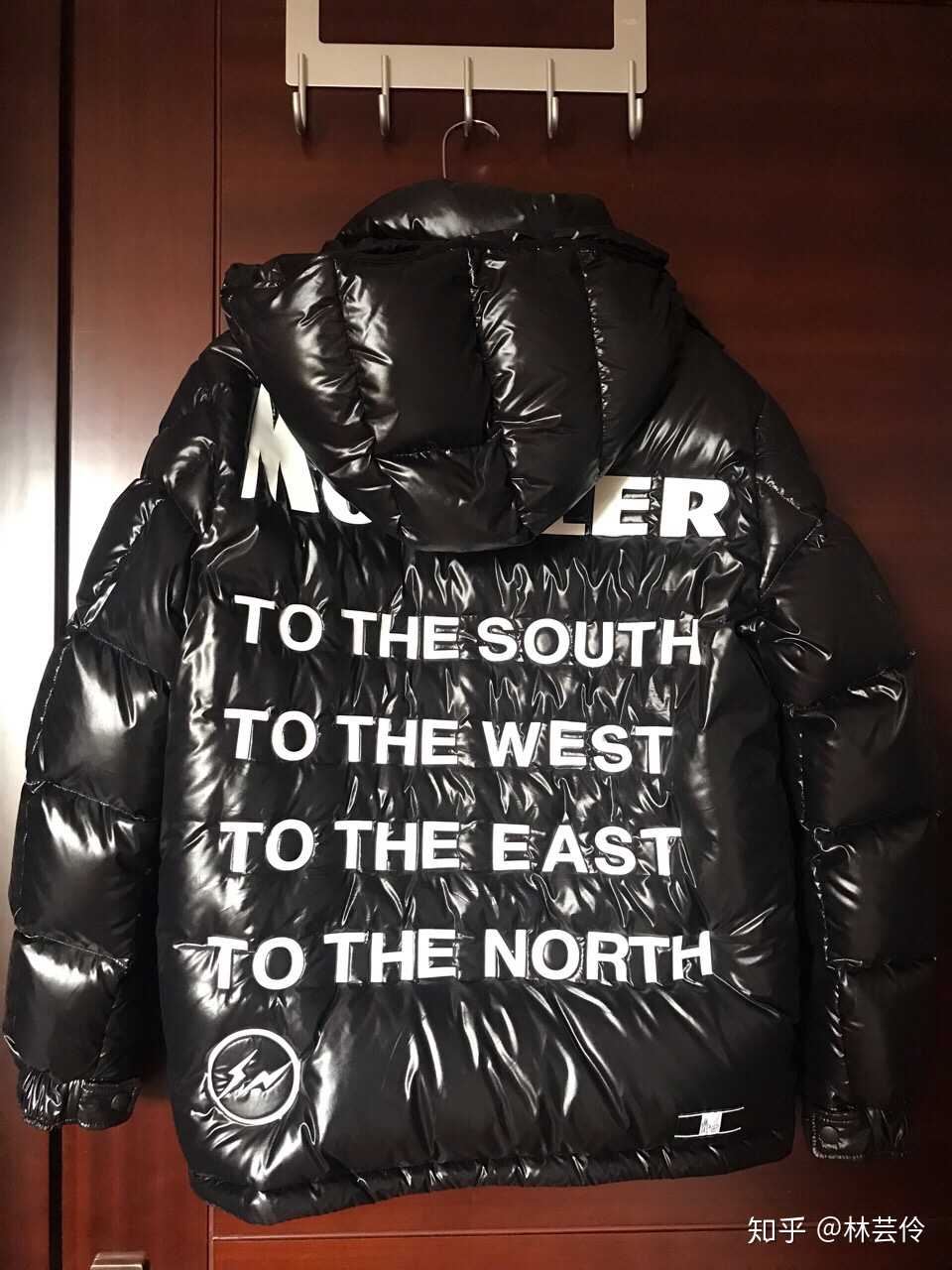 moncler 藤源浩联名款我只是晒晒这羽绒服啦.