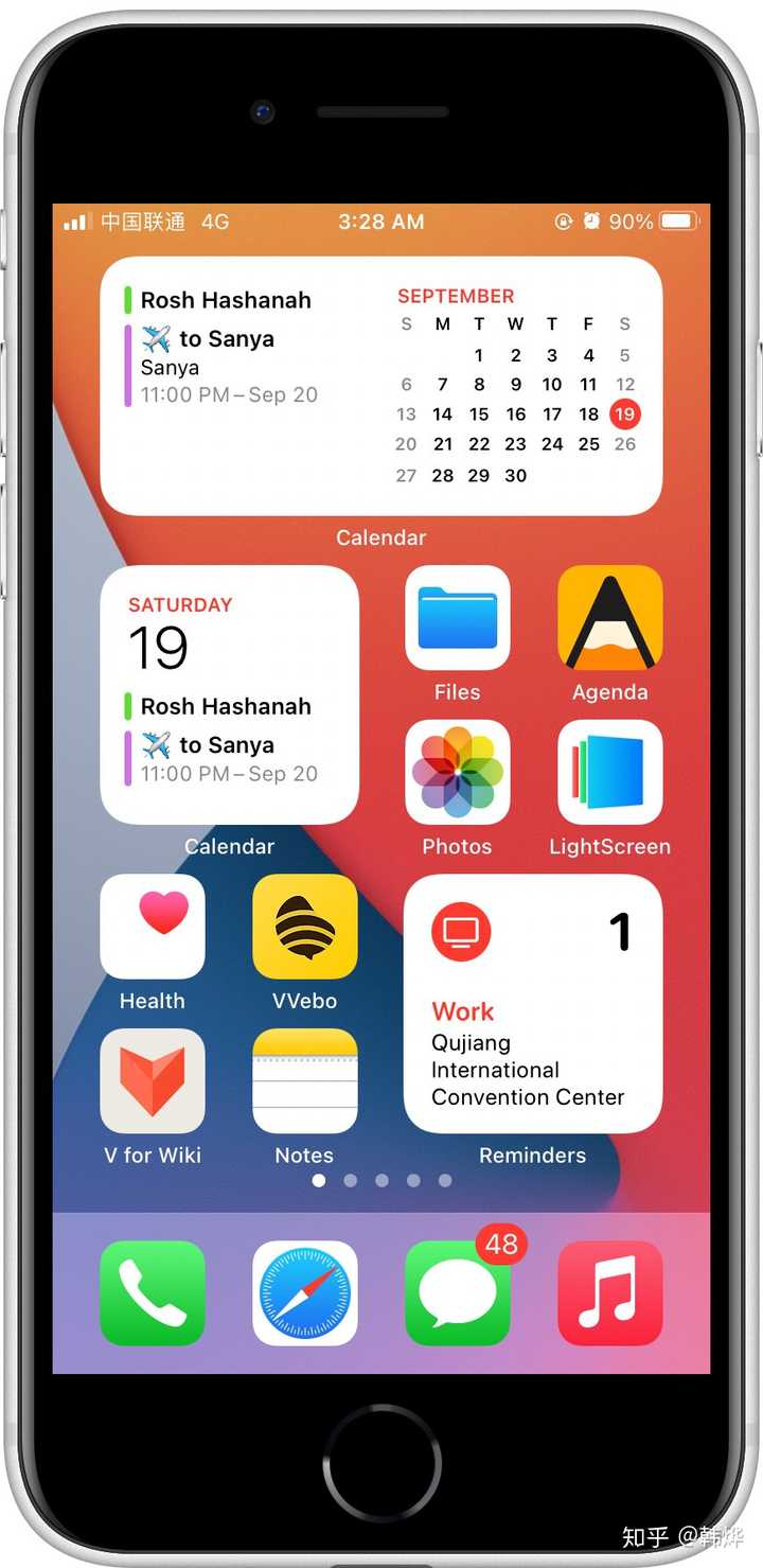 Ios 14 怎样布置桌面更好看 知乎