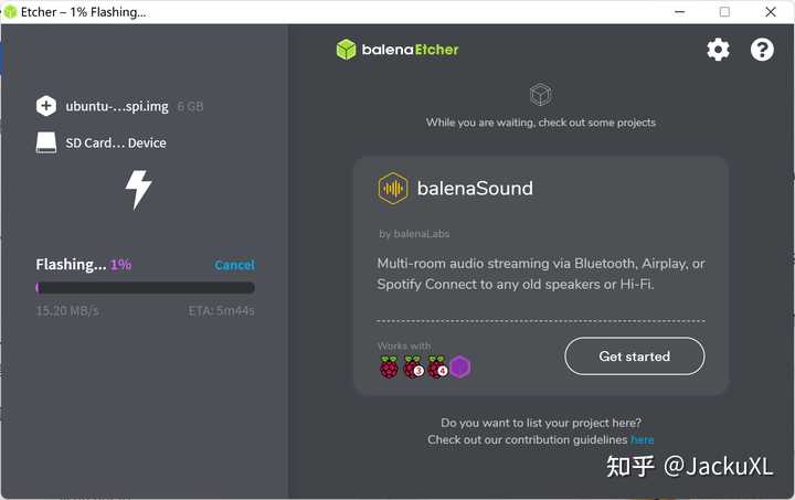 download the new for android balenaEtcher 1.18.12