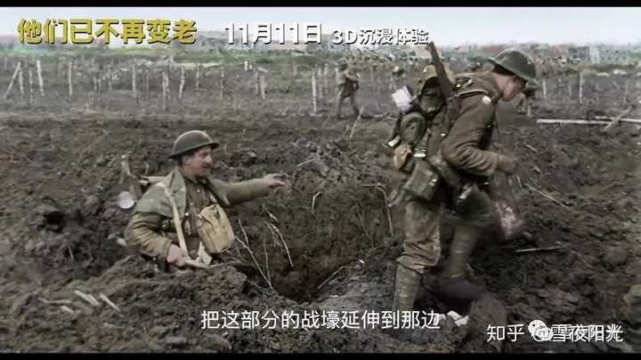 如何评价纪录片 他们已不再变老 They Shall Not Grow Old 知乎