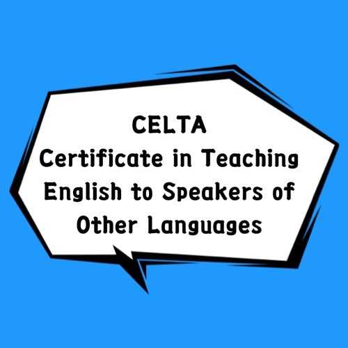 Celta Transcript CELTA证书 - 知乎