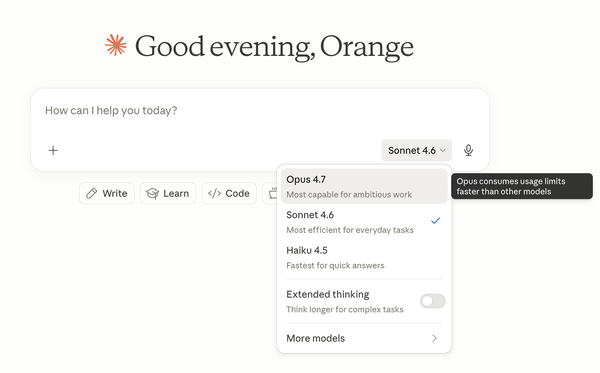 Anthropic 发布 Claude Opus 4.7，性能如何？