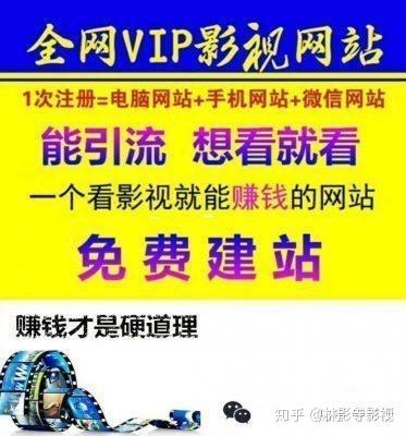 对于刚刚上线的全网vip影视自助建站项目 大家