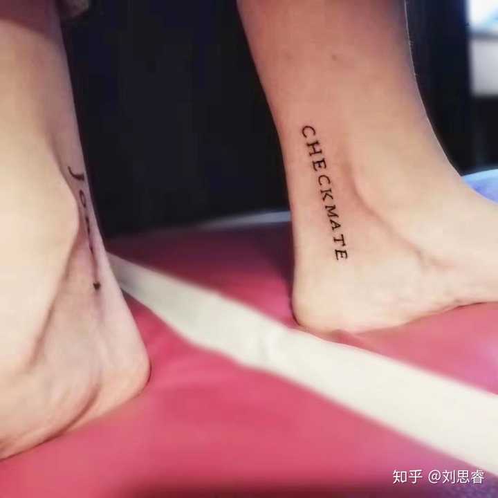 在脚踝上纹身是怎样的体验 知乎