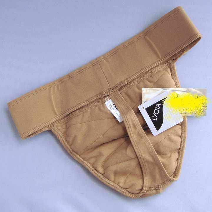 下图可以帮助我们弄清男生的芭蕾内裤,专业称为 护身 的裤子的组成