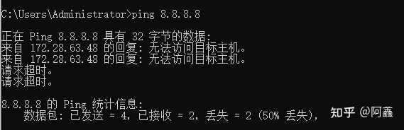 ping命令常见错误信息是什么？ - 知乎