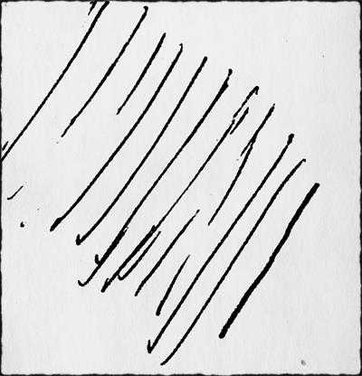 硬笔书法线条如何写出粗细变化?