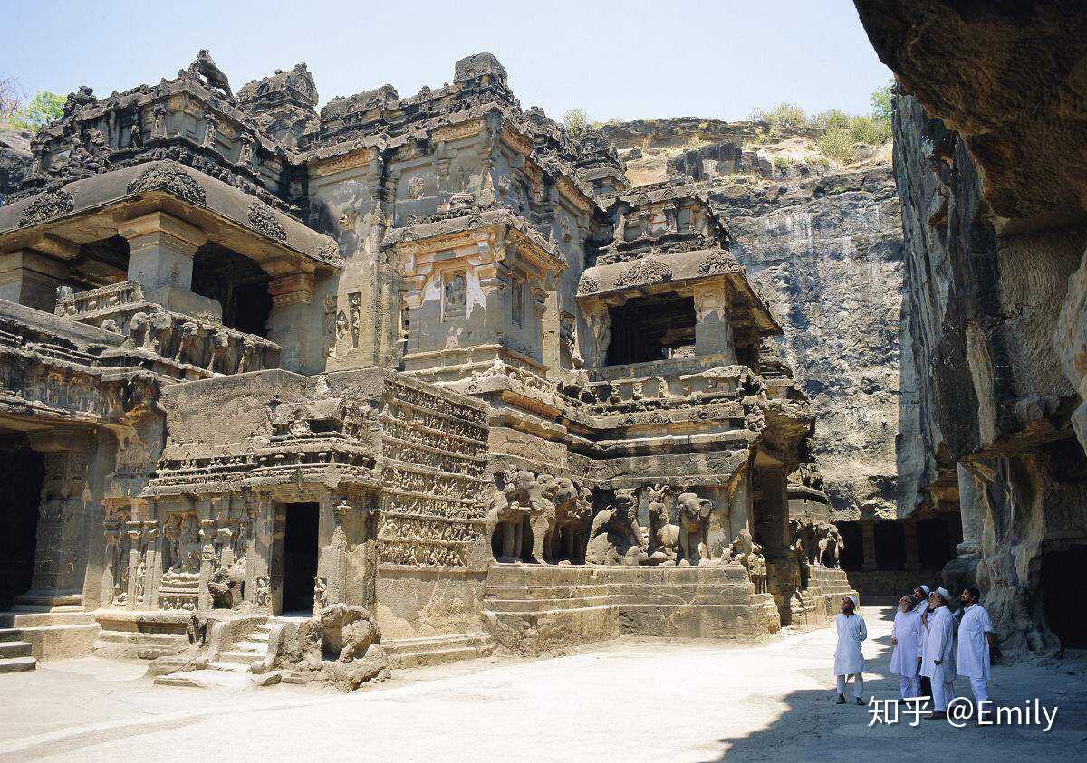 emily 的想法 埃洛拉石窟(ellora caves)位于印度中部 知乎