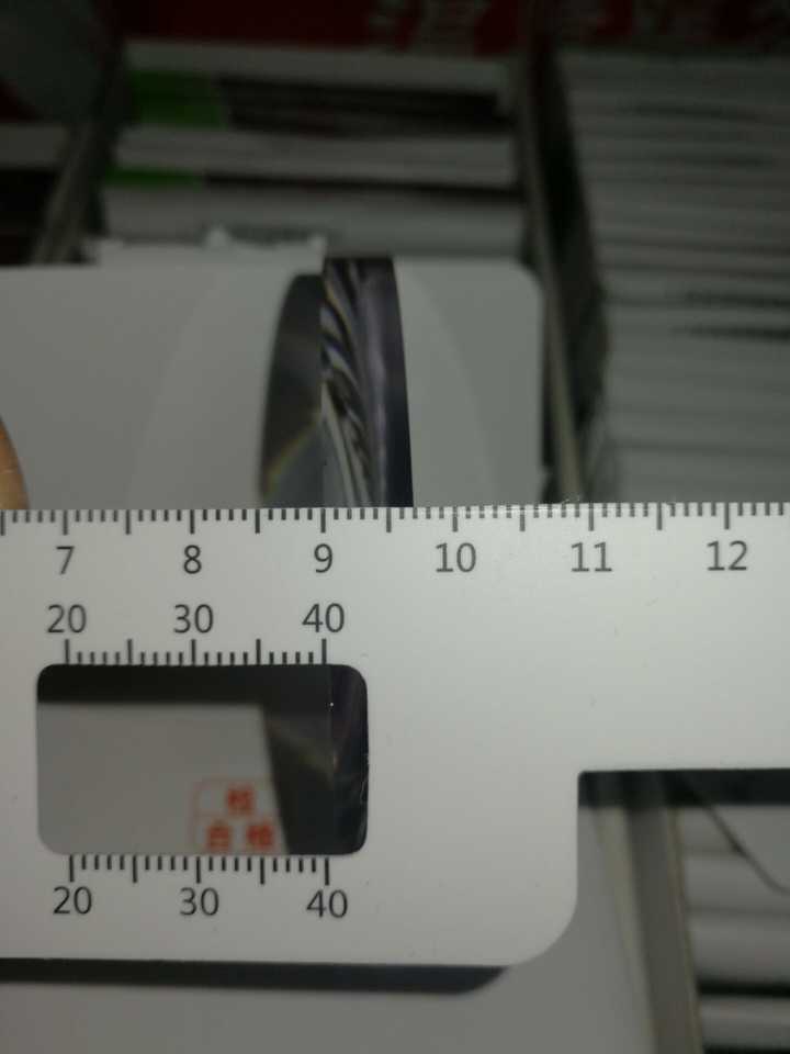 500度折射率156还是大镜框镜片厚度大概是多少