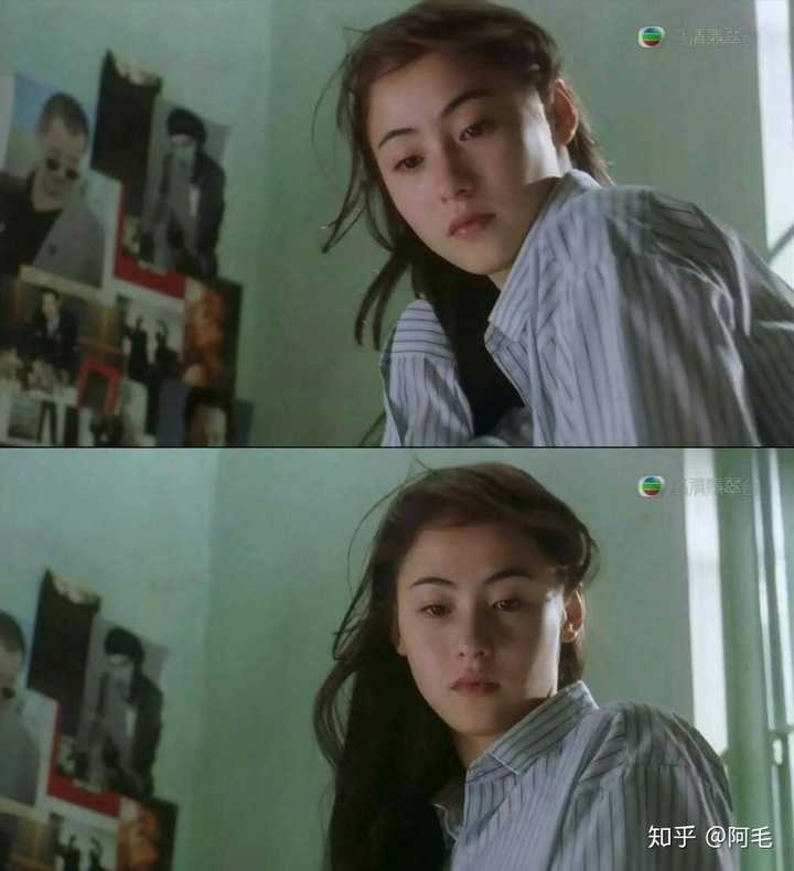 张柏芝——喜剧之王里面的清纯学生妹