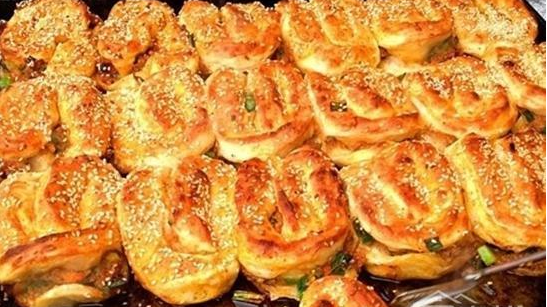 家乡的猪油锅块.满满的猪油香味,从小吃到大,已经保存在胃的味道.