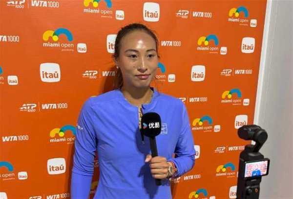 WTA1000 迈阿密站 1/8 决赛，郑钦文 0 比 2 萨巴伦卡，如何评价本场比赛？