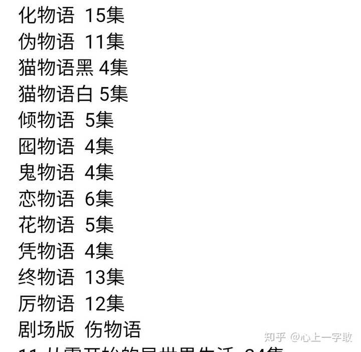 你们觉得物语系列怎么样 知乎