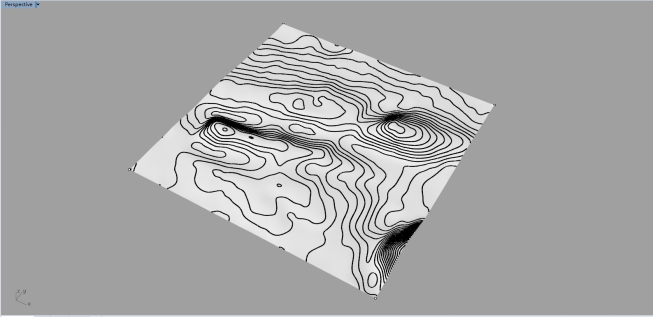 建筑设计中,如何快速获得场地的等高线图?