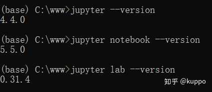 请问Jupyter notebook怎么查看版本和进行版本升级? - 知乎