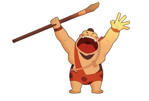 吐泡泡的鱼和红色小法