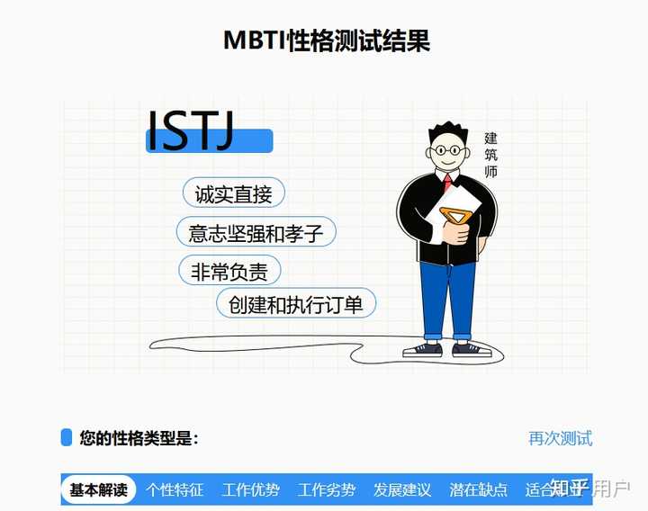 求助!有没有知乎大佬能给个免费MBTI官网中文版测试的链接? - 知乎