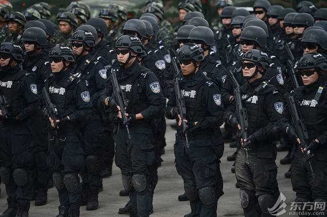 即使是专门采购过js 9mm的上海特警,现在一样是使用95式为主.