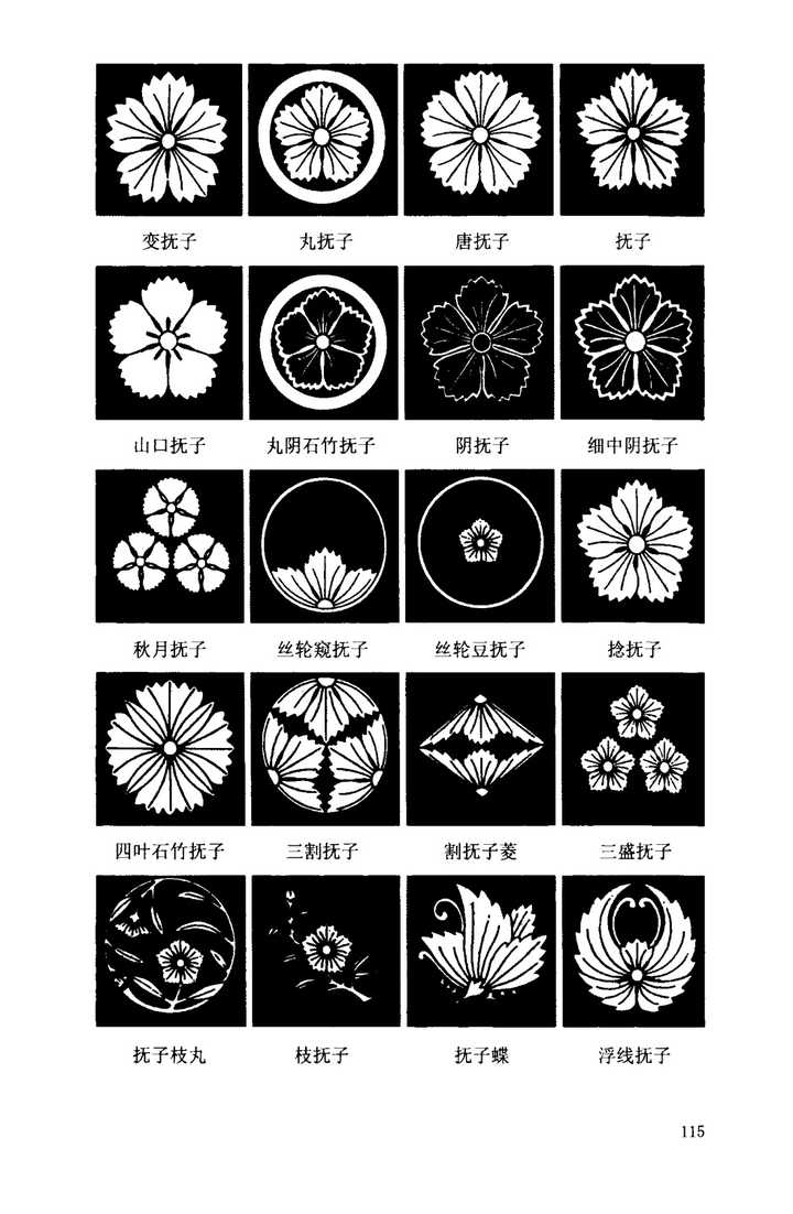 日本的家纹有哪些讲究和历史 知乎