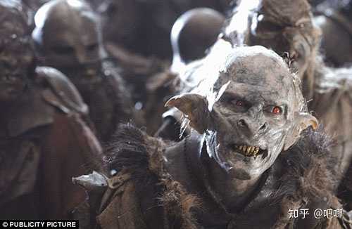 半兽人:邋遢,喜欢打仗,是魔王的军人,繁殖力强,但是单兵作战力差