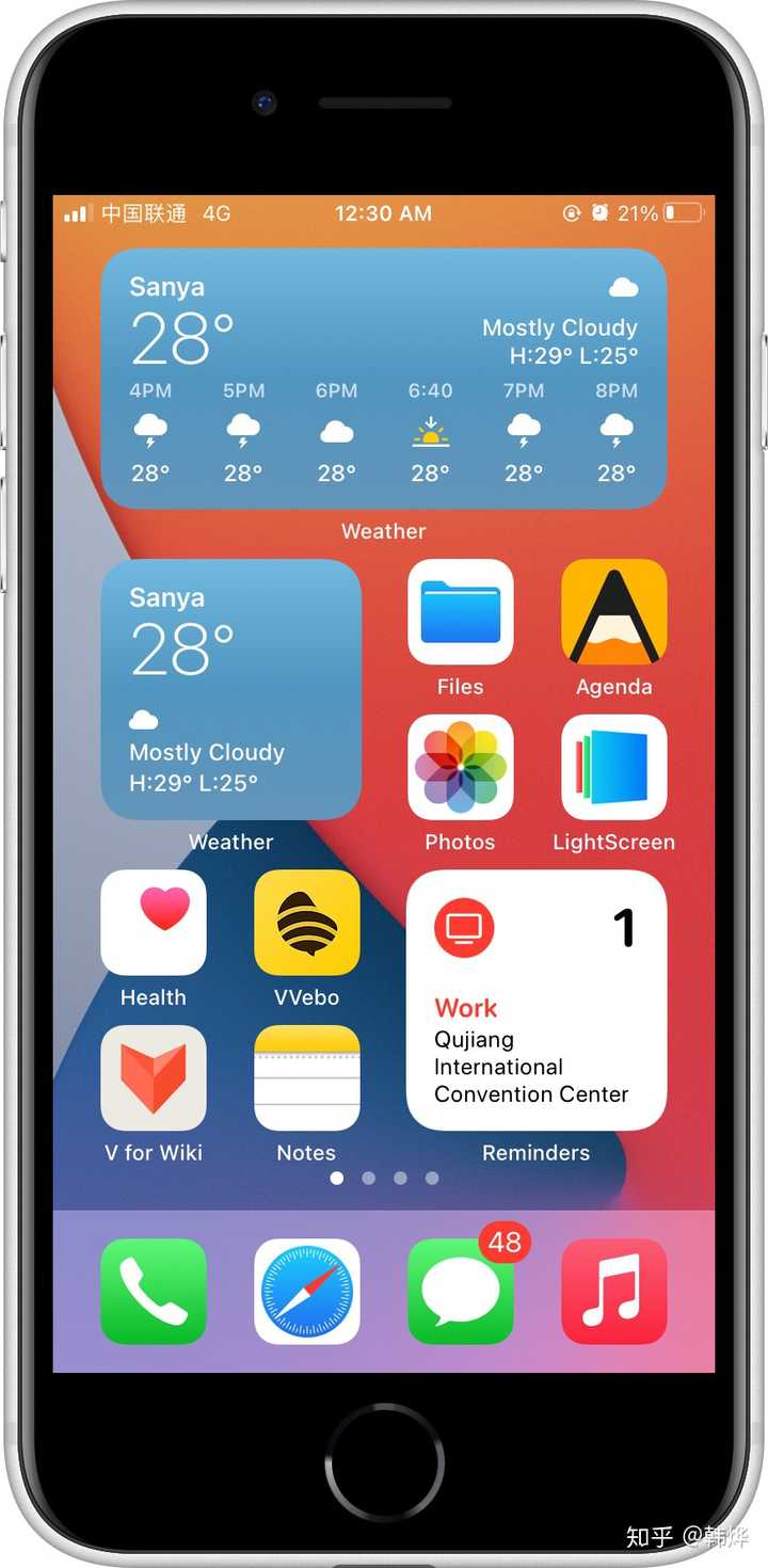 Ios 14 怎样布置桌面更好看 知乎