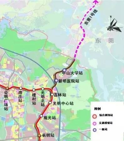 深圳市光明区有哪5条新地铁规划?