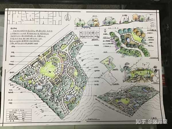 张开银 的想法: 网课学员作业:浙林快题台地园设计 - 知乎