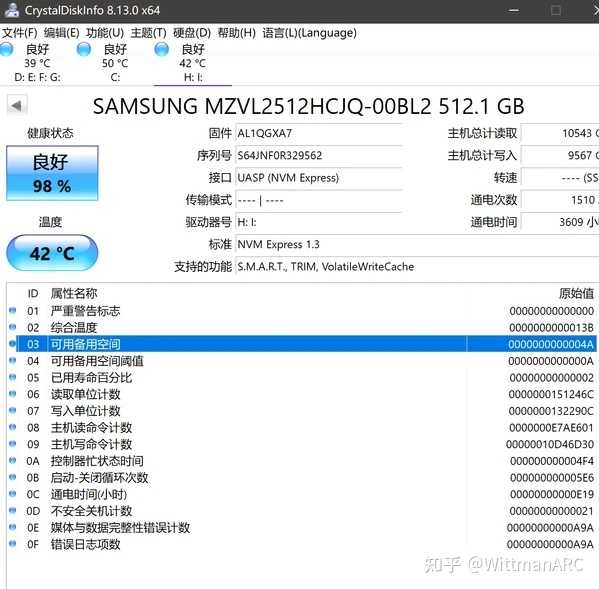 固态硬盘0e出现数值是不是就要坏了？ 知乎