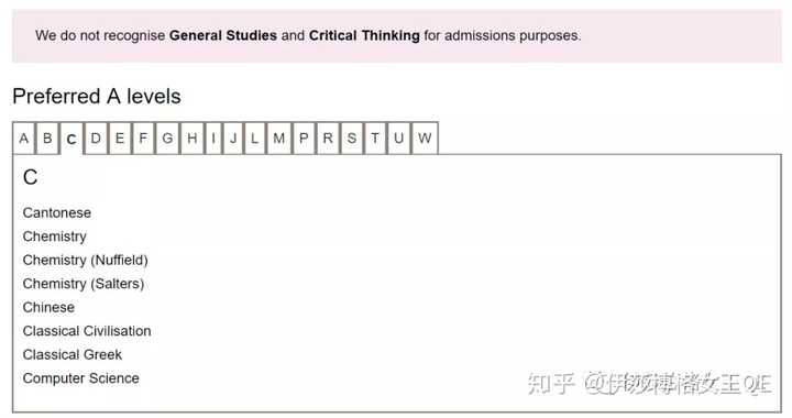 what are general studies and critical thinking a levels