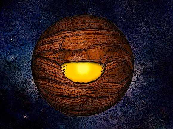 格赫罗斯|ω)(逃 大气是极其炙热的气体,其上是液态铁,棕红色的星球