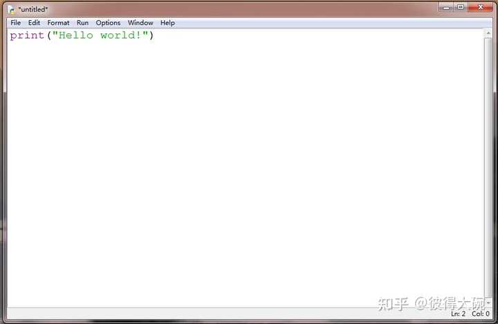 为什么我的python黑色的? - 知乎