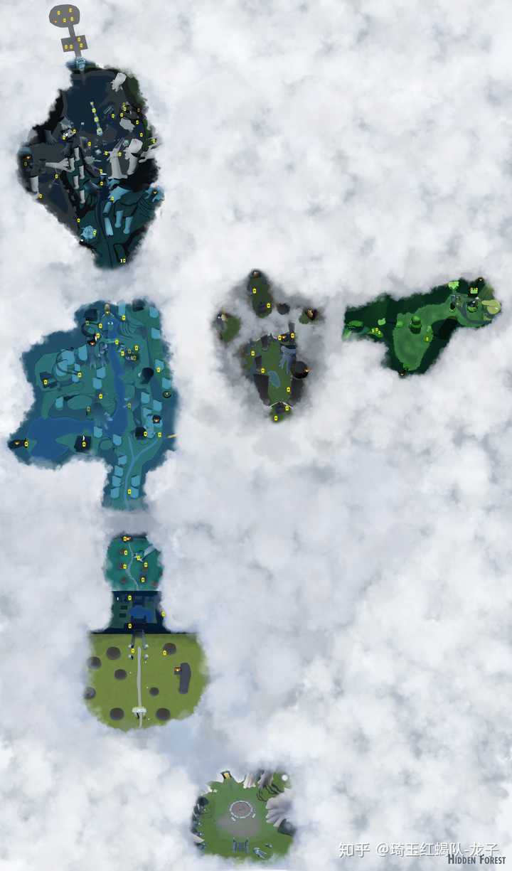 有没有大佬分享一下游戏光遇的地图