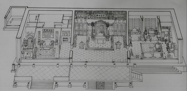 皇上显然需要一个日常起居和处理政务的 固定场所.