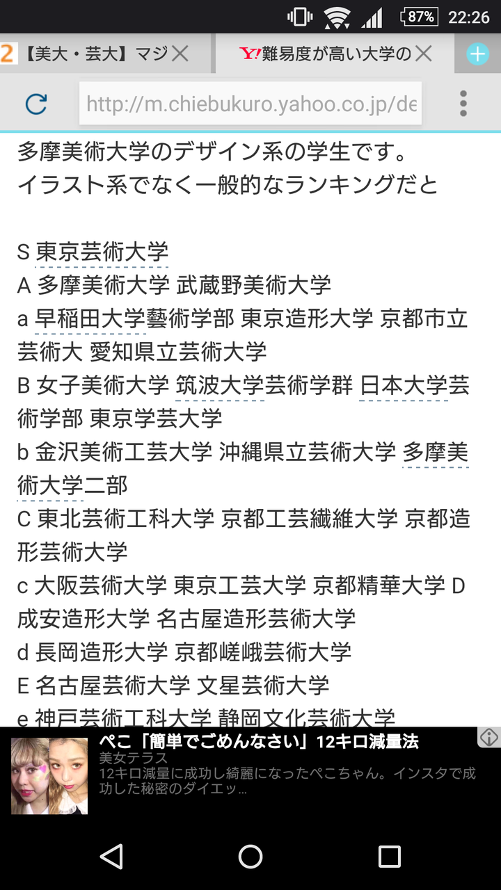 东京工艺大学在日本艺术类属于几流 知乎