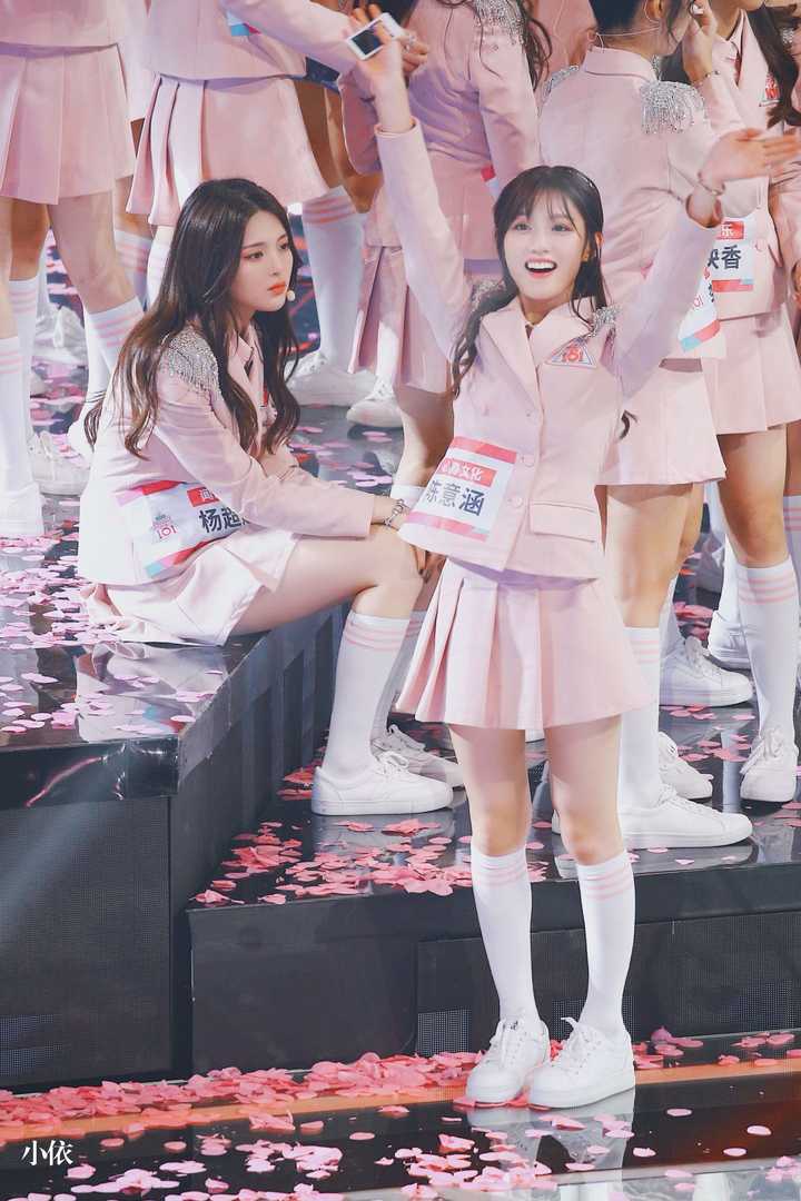 如何评价最近大热的创造101的越涵cp?