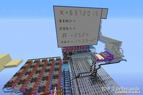 在minecraft 中 造出一台计算机有多难 知乎