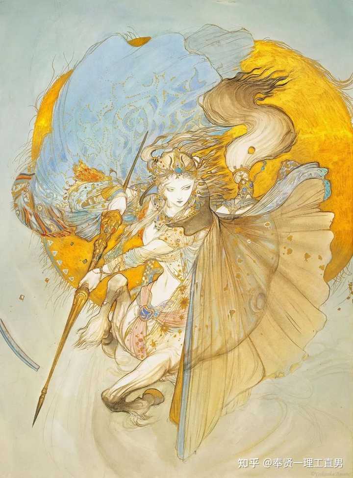 如何评价天野喜孝的作画和人物设计风格？ - 知乎