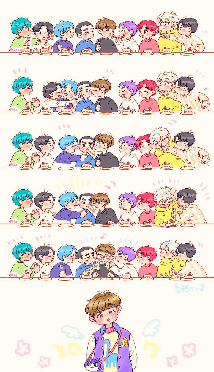 Exo动物睡衣分别是谁 Exo动物睡衣卡通图 Exo动物睡衣都是什么动物