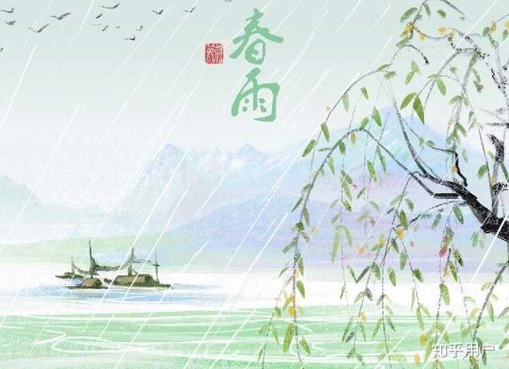 有哪些适合观雨意境的诗词?