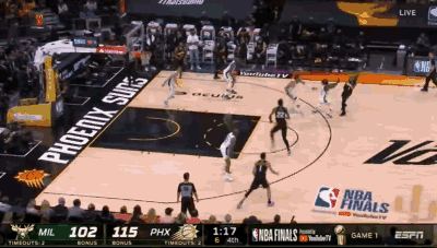 Nba 21 总决赛g1 太阳118 105 雄鹿 1 0 领先 如何评价这场比赛 知乎