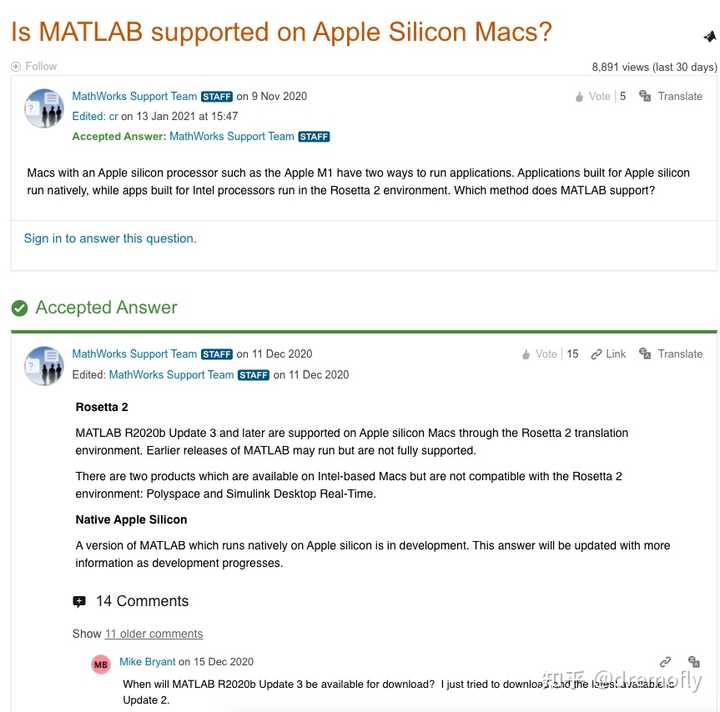 matlab for m1