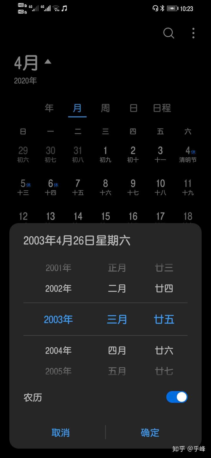 2003年農曆3月25陽曆是幾月幾日